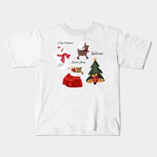 Christmas decoration two Kids T-Shirt